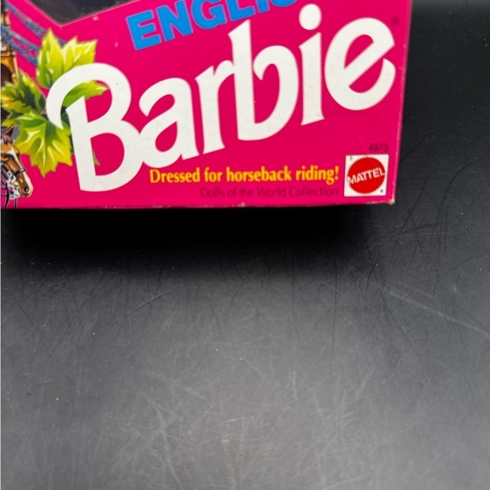 Barbie Vtg 1991 ENGLISH BARBIE #4973 Dolls of the World Collection Damaged Box - Picture 6 of 16